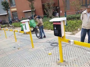 安徽蚌埠某小区电动车充电站案例