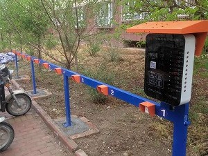 新疆某小区电动自行车充电站案例