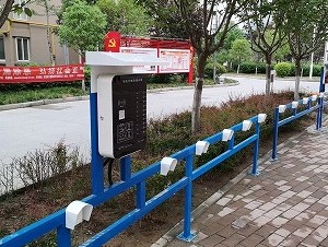 陕西西安电动自行车充电站案例