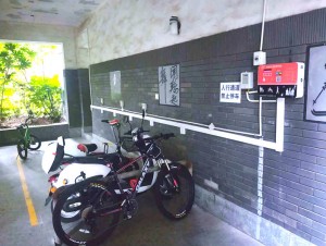 郑州昌原电动自行车充电站小区安装现场案例
