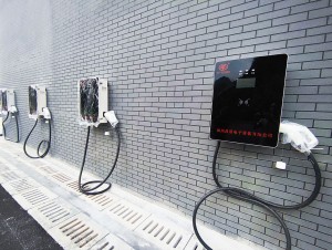 郑州昌原30kw壁挂式直流充电桩案例